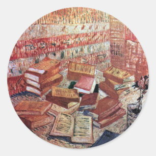 Sticker Rond Still Life par Vincent van Gogh 1887