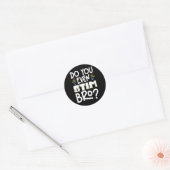 Sticker Rond Stim-Tu Même Bro 1 (Enveloppe)