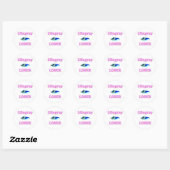 Sticker Rond Stingray Lover (Feuille)