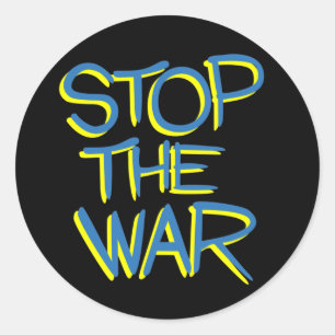 Sticker Rond stop