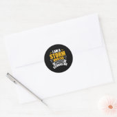 Sticker Rond Storm Hunter Design pour Tornado Hunter Storm Spot (Enveloppe)