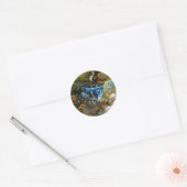 STICKER ROND STREAM WATERFALL (Enveloppe)