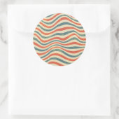Sticker Rond Striped (Sac)