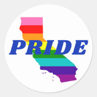 Stripes gay pride sur Rainbow en Californie