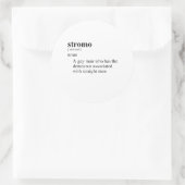 STICKER ROND STROMO (Sac)