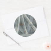 Sticker Rond Structure industrielle | Pont (Enveloppe)