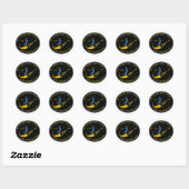 STICKER ROND STS-127 (Feuille)