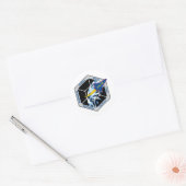 Sticker Rond STS 130 Endeavor (Enveloppe)