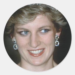 Sticker Rond Stunning ! HRH Princess Diana