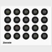 Sticker Rond Style 1953 (Feuille)
