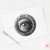 Sticker Rond Style Eye Fornasetti (Enveloppe)