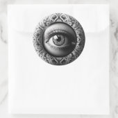 Sticker Rond Style Eye Fornasetti (Sac)