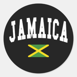 Sticker Rond Style Jamaïque