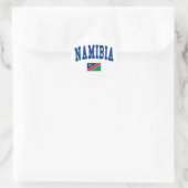 Sticker Rond Style Namibie (Sac)