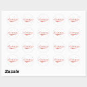 Sticker Rond Style Révolution Monaco (Feuille)