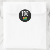 Sticker Rond Style Togo (Sac)
