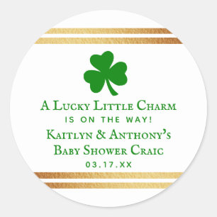 Sticker Rond Stylish Gold