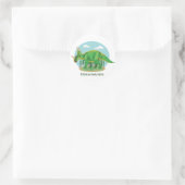 Sticker Rond Styracosaure (Sac)