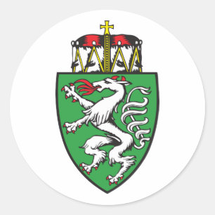 Sticker Rond Styrie, Autriche