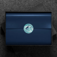 Sublimation d'onde | Eau marémotrice bleu-vert