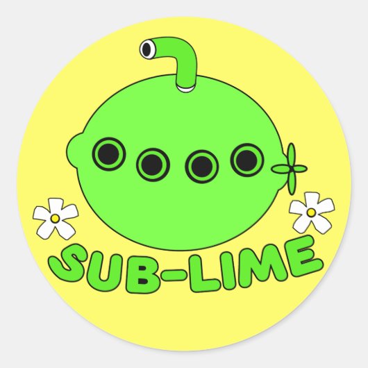 Sticker Rond Sublime (Devant)