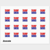 STICKER ROND "SUCKS DE TRUMP" (Feuille)