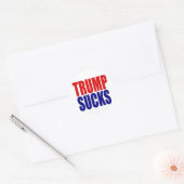 STICKER ROND "SUCKS DE TRUMP" (Enveloppe)