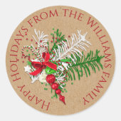 Sticker Rond Sucre de canne blanc blanc blanc personnalisé Vert (Devant)