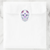 Sticker Rond sucre skullz : 1 (Sac)