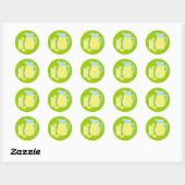 Sticker Rond Sucrée Lemonade (Feuille)