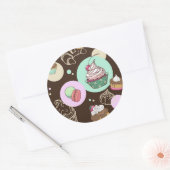 Sticker Rond Sucres (Enveloppe)