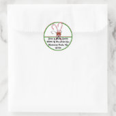 Sticker Rond Sucres de canne (Sac)
