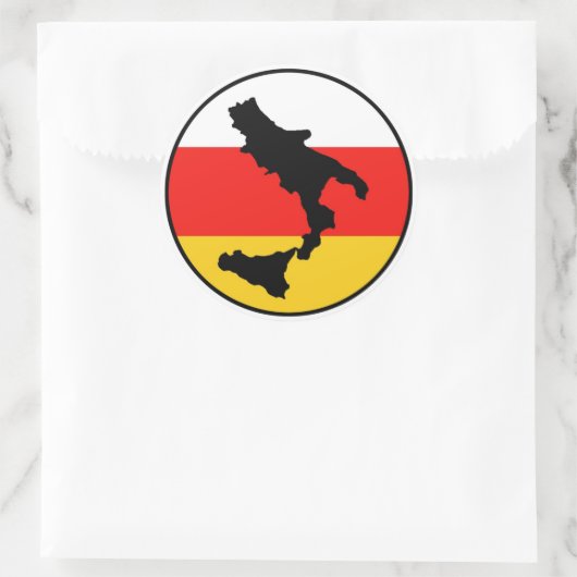 Sticker Rond Sud Libero (Sac)
