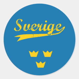 Sticker Rond Suède