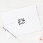 Sticker Rond Sueur pour le Mariage (Enveloppe)