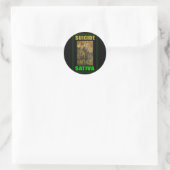 STICKER ROND SUICIDE SATIVA (Sac)
