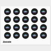Sticker Rond Suicide Sensibilisation Vous Comptez Design Cadeau (Feuille)
