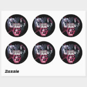 Sticker Rond Suicide Squad | Girls Graffiti Badges (Feuille)