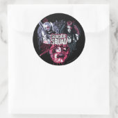 Sticker Rond Suicide Squad | Girls Graffiti Badges (Sac)