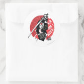 Sticker Rond Suicide Squad | Katana "For Him I Weep" (Sac)