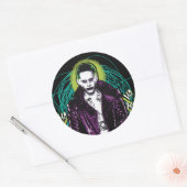 Sticker Rond Suicide Squad | Retro Rock Graphic (Enveloppe)