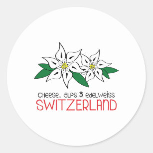 Sticker Rond Suisse