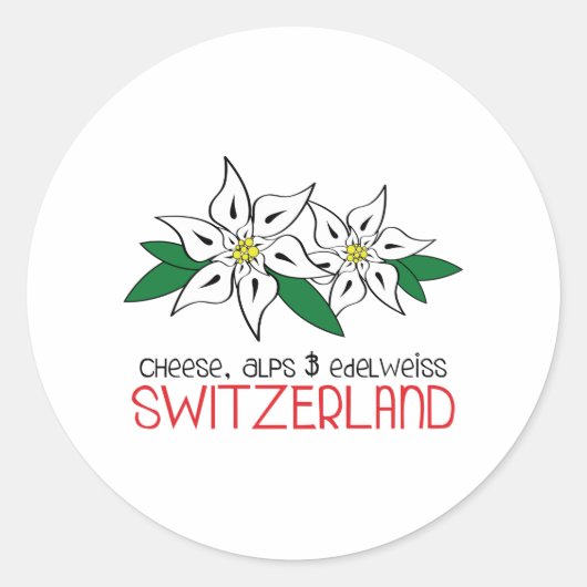 Sticker Rond Suisse (Devant)