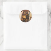 Sticker Rond Suki Sourire (Sac)