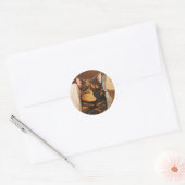 Sticker Rond Suki Sourire (Enveloppe)