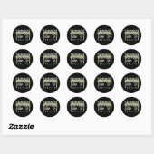 Sticker Rond Sukkot (Feuille)