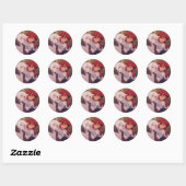 Sticker Rond SuleMio | Suletta Mercury et Miorine Rembran (Feuille)