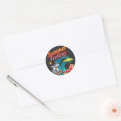 Sticker Rond Summer Feeling (Enveloppe)