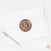 Sticker Rond Sun, Moon & Stars Co. (Enveloppe)