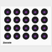 Sticker Rond Sun - Whimsigoth Graphic (Feuille)